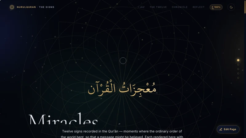 The Signs — Miracles of the Qur'an Snapshot