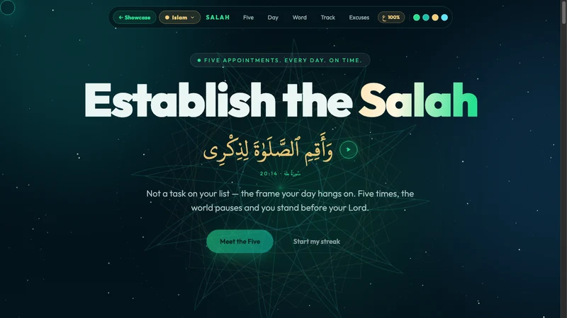 Establish the Salah Snapshot
