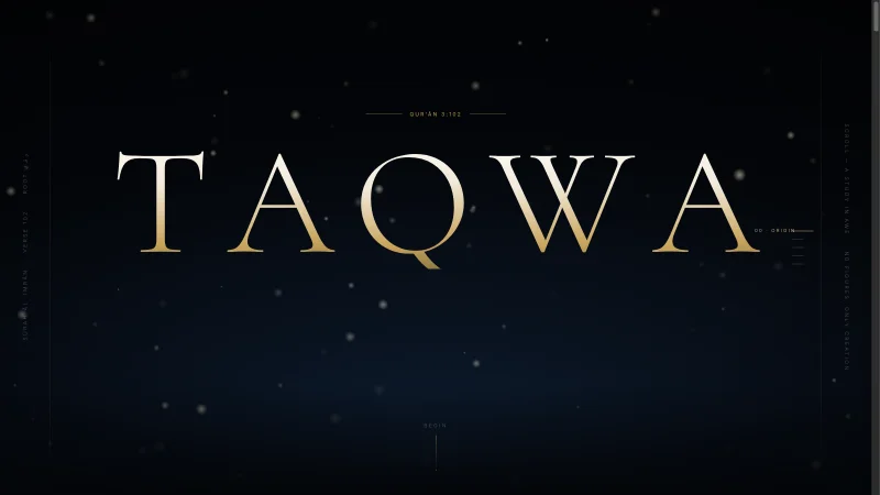 Taqwā — The Shield of the Heart Snapshot
